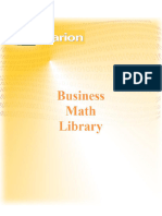 Business Math Library