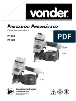 Manual Vonder pregador pneumático