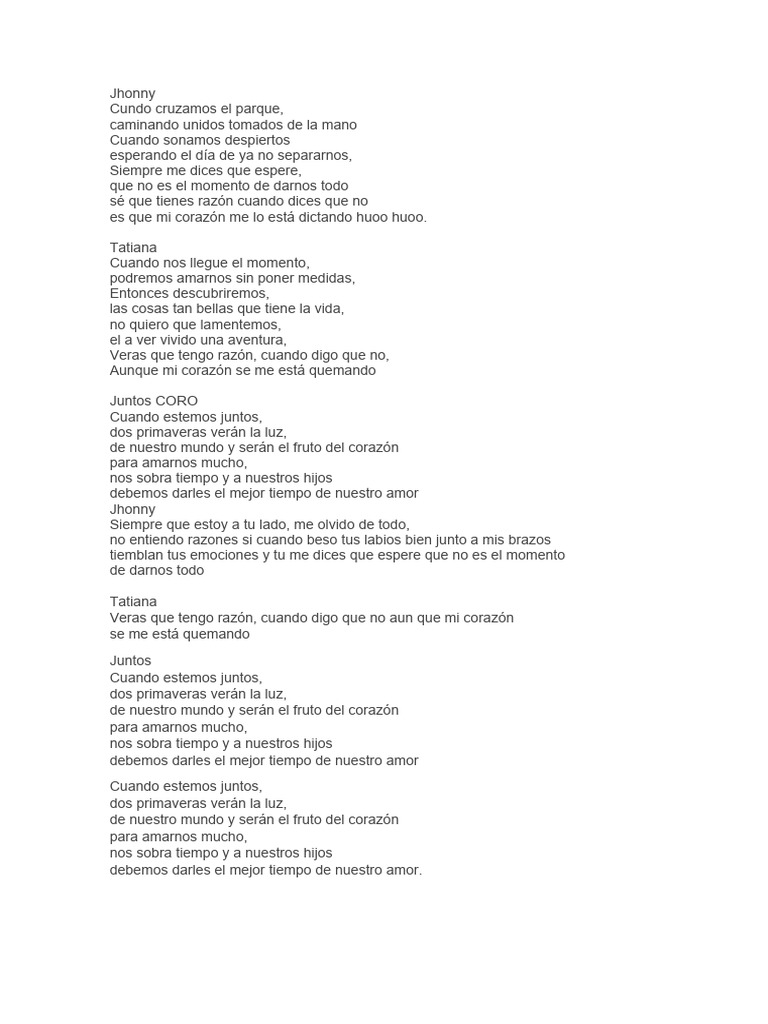 Amor y Esperanza en Pareja | PDF