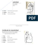 Certficados Cuadros