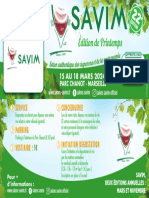 Invitation Savim Printemps 2024