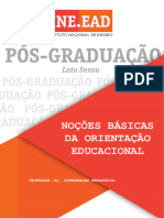 1 - Apostila - NOÇÕES BÁSICAS DA ORIENTAÇÃO EDUCACIONAL