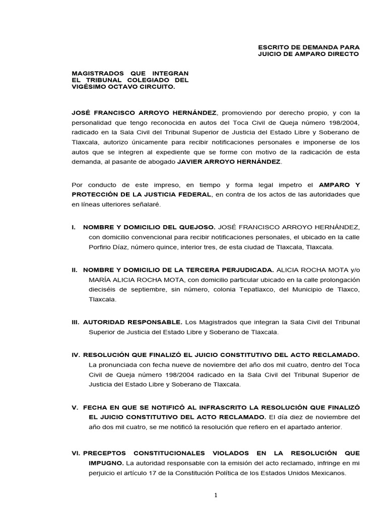 Vs t s j x declarar inoperantes agravios y desechar demanda usucapion