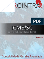SC2018 - ICMS-SC - Contabilidade Geral e Avançada - Aula 02