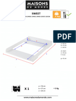 Plan A Langer Pour Commode Blanc Sweet - Fiche Technique