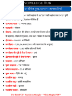 Madhya Pradesh GK Short Notes in Hindi PDF Download - Unlocked