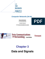 CN - W04 - Transmission Impairments and Data Rate Limitations