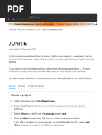 JUnit 5 - IntelliJ IDEA Documentation