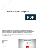 Bolile Sistemului Digestiv ... Proiect 2