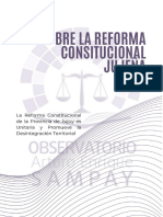 Sobre La Reforma Constitucional Jujeña