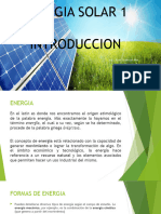 Energia Solar - Introduccion