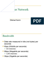 Computer - Network Bandwdth