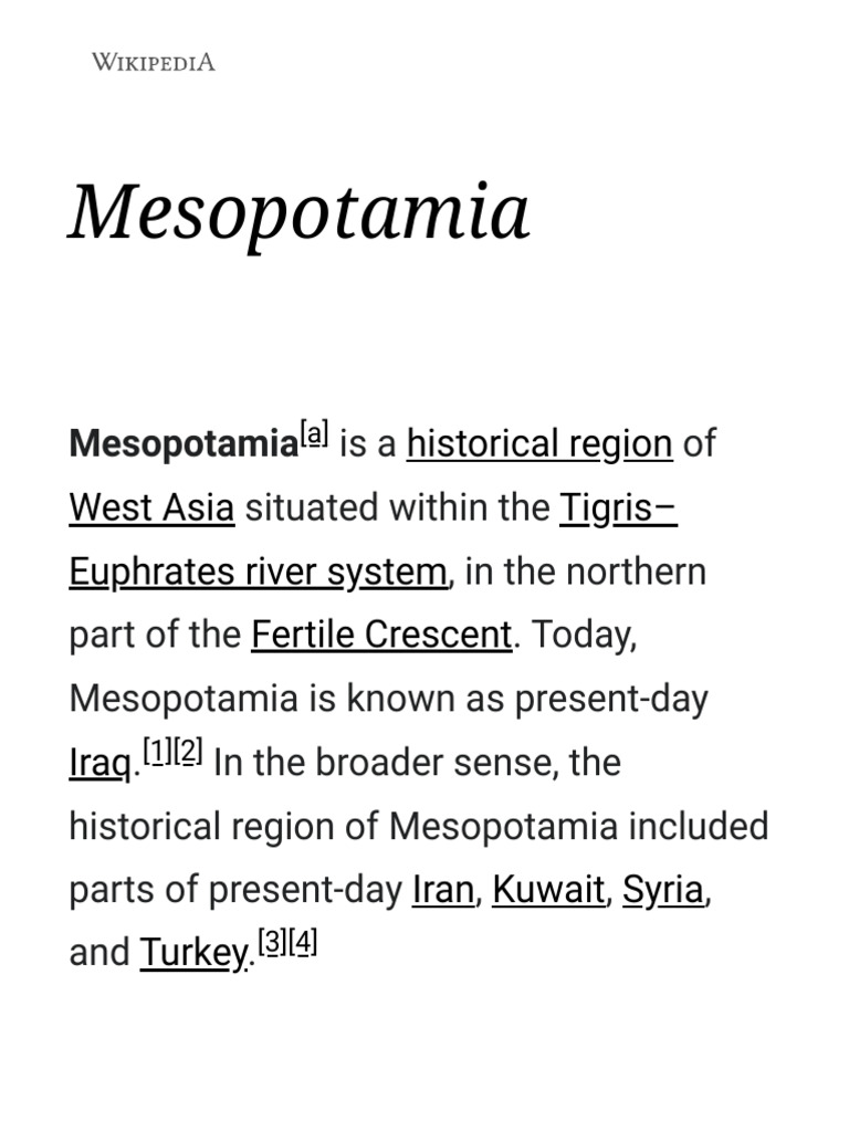 Mesopotamia Wikipedia Pdf Mesopotamia Cuneiform