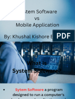 Application Software Vs