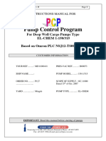 Pump Control Program - MANUAL PCP 1199-190