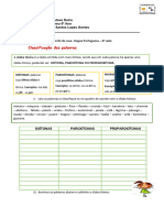 Atividade 01 - Ref 05 - 02 Classificação de Palavaras