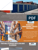 Warehousing Facilities For Inventory Jordan - Storage Solutions