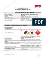 Hoja de Datos de Seguridad (NCH 2245. of 2021) : Seccion 1: Identificacion Del Producto Y de La Empresa