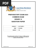 CAT P1 Prelim 2023