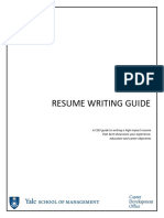 Yale SOM CDO Resume Writing Guide-1