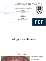 Fotografías Clínicas y Radiografías Periapicales
