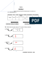 1 Decimal (Solutions )