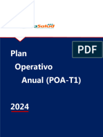 Informe de Seguimiento de Ejecución Del Plan Operativo Enero-Marzo 2023 Word