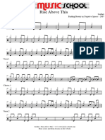 Drum Sheet Seether Rise Above This