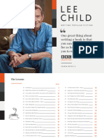 Lee Child Writing Popular Fiction BBC Maestro Course Notes