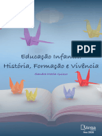 Educacao Infantil Historia Formacao e Vivencia