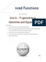 CH6 - Trig Identities and Equations