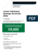 Print Junior Individual Savings Accounts (ISA) - Overview - GOV - UK