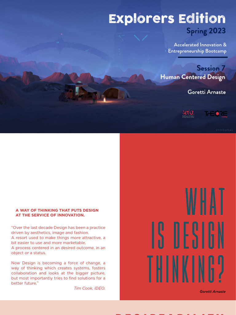 Session-7-Introduction To Human Centered Design | PDF | Design Thinking