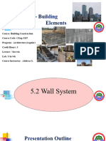 Chapter 5-5.2 Wall System