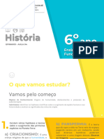 6 Ano HISTôRIA Ativ. 06 Origens Da Humanidade