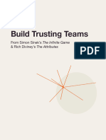 Build Trusting Teams: From Simon Sinek's The Infinite Game & Rich Diviney's The Attributes