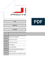 4. Cronograma de actividades Plan de Bienestar