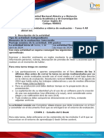 Guía de Actividades y Rúbrica de Evaluación - Unidad 2 - Task 4 - All About Me