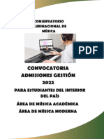 admisiones - interior