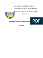 Práctica 5. Prueba de Carbohidratos en Suero.