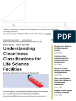 Understanding Cleanliness Classifications For Life Science Facilities - Pharmaceutical Engineering