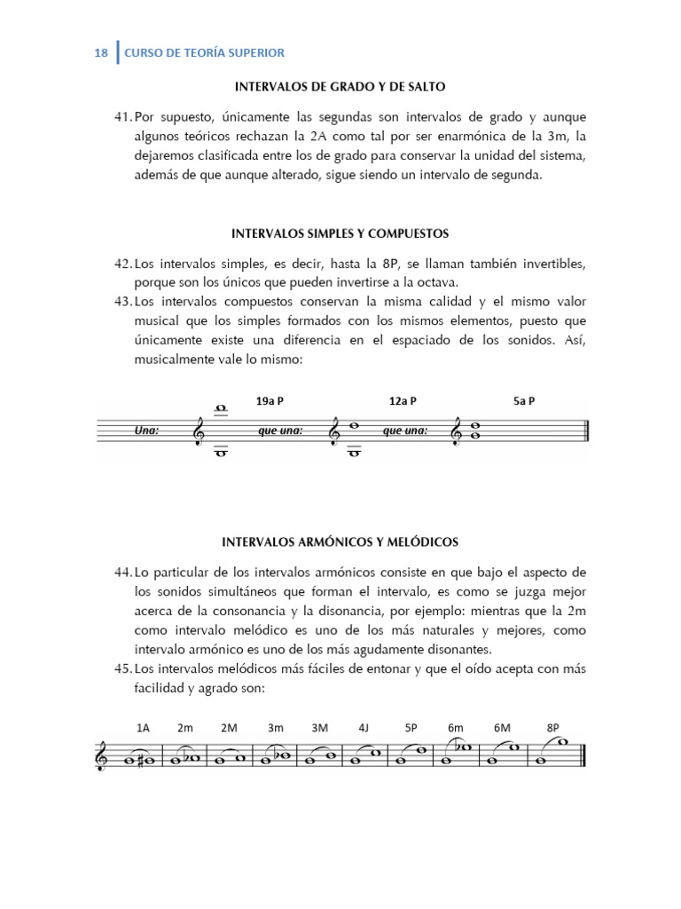 Teoría Superior 4 ClasificacionConsonancia y DisonanciaConversion