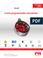 Product Manual: 2-Wire Programmable Transmitter