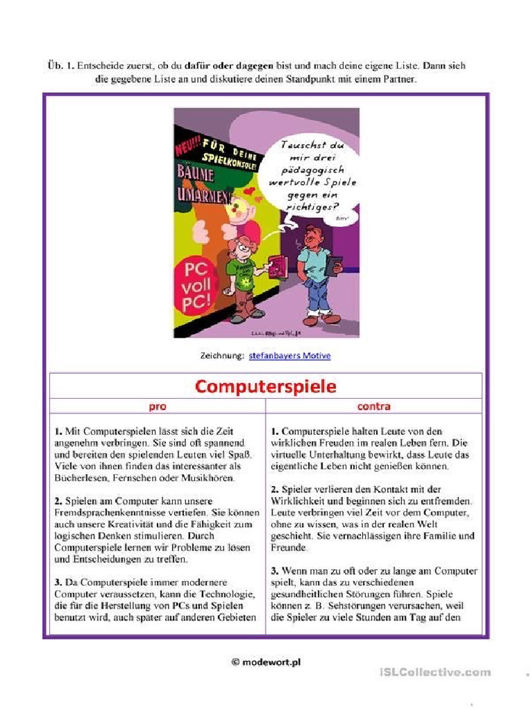 Meinung Ausdrücken Pdf