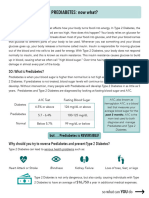 prediabetes handout 