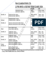 Time Table For JHS