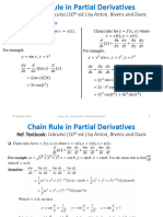 Lesson 04 - Chain Rule For Partial Derivatives