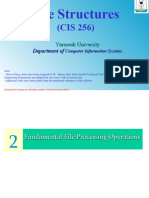 2 - Fundamental File Processing Operations