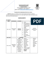 Organizacion - Día Del Coelgio 2024