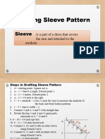 Drafting Sleeve Pattern